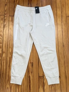 NEW Nike Sportswear Tech Fleece Pant Womens Style: 931828-011 Size XL Bone/Black - Picture 1 of 3