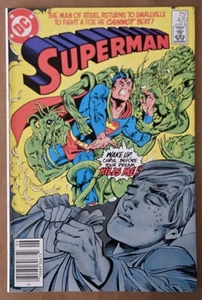 Superman #420 (1986) Newsstand Edition  - Picture 1 of 14