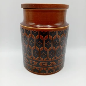 Vintage Hornsea Heirloom Sugar Jar Canister - 16cm Tall - Picture 1 of 8