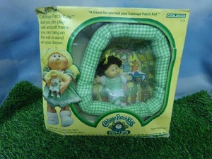 CABBAGE PATCH KID small 4in dolls in frames boxed 0011 - Picture 1 of 2