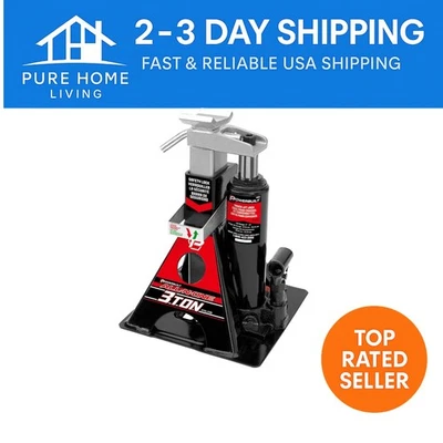 Gato y soporte multifuncional para vehículo de 3 toneladas - Ideal para uso doméstico y todoterreno Foto 1 de 4