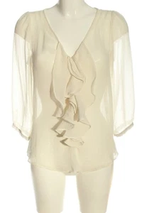 ZARA Camicia blusa Donna Camicetta a blusa Taglia IT 40 bianco sporco elegante - Foto 1 di 5