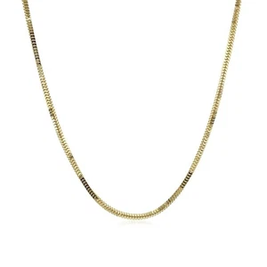Cadena Milano de oro amarillo de 14k (1,10 mm) - Imagen 1 de 9