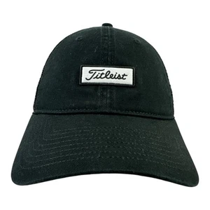 Gorra Titleist Golf Charleston Malla SnapBack Ajustable Unisex Negra Nueva con Etiquetas - Imagen 1 de 7