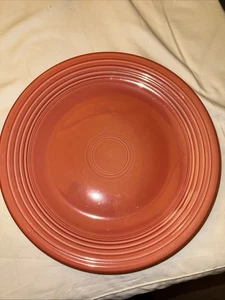 1 Fiestaware (Flamingo) Abendessen Hackplatte 11 1/2" Homer Laughlin V/SAUBER - Bild 1 von 6