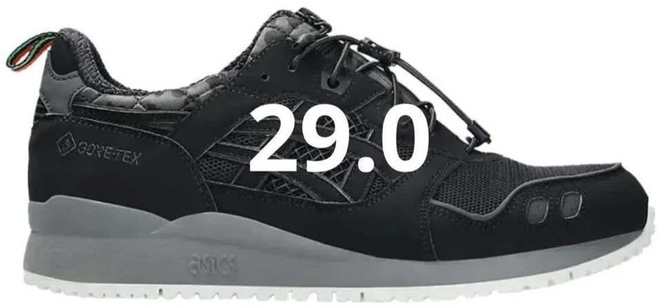 Size 10 - Asics Gel Lyte 3 OG GORE-TEX Black Leopard