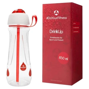 Sport-Trinkflasche 850 ml – ideal für Fitness, Outdoor und Alltag – in Rot - Bild 1 von 2