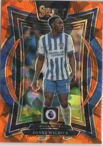 2024-25 Panini Select EPL- Terrace Danny Welbeck #40 Orange Ice Prizm /155 - Picture 1 of 2