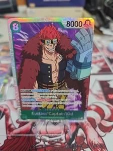 Juego de cartas coleccionables One Piece Romance Dawn Eustass “Captain” Kid OP01-051 SR inglés casi nuevo - Imagen 1 de 1