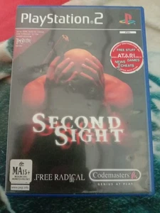 Second Sight Playstation 2 Ps2 Video Game Free Postage - Picture 1 of 3