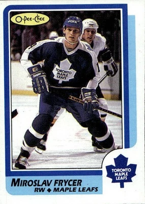1986-87 O-Pee-Chee SET BREAK #68 Miroslav Frycer NMMT - Image 1 of 2