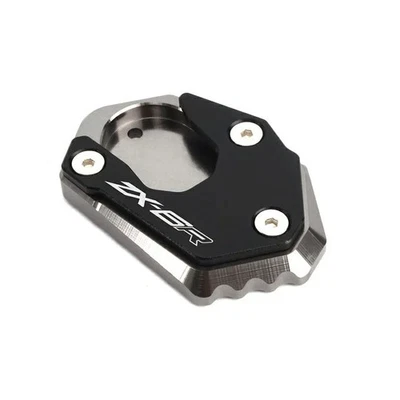 Almohadilla ampliadora de extensión de soporte lateral para Kawasaki Ninja ZX6R ZX636 2009-2020 Foto 1 de 2