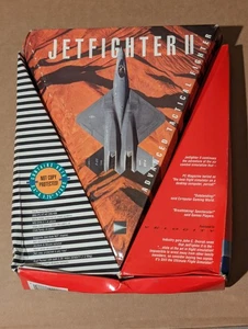 Velocity JetFighter II Jet Fighter 2 5,25" Floppy Big Box Gioco PC - NON TESTATO - Foto 1 di 2