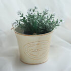  Chic Vase Small Buckets with Handles Candle Pots for Plants Vintage Decor