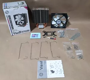 Evercool Venti 120mm 4pin PWM Heatpipe CPU Cooler for LGA775/1156/1155/2011/AM2 - Picture 1 of 16