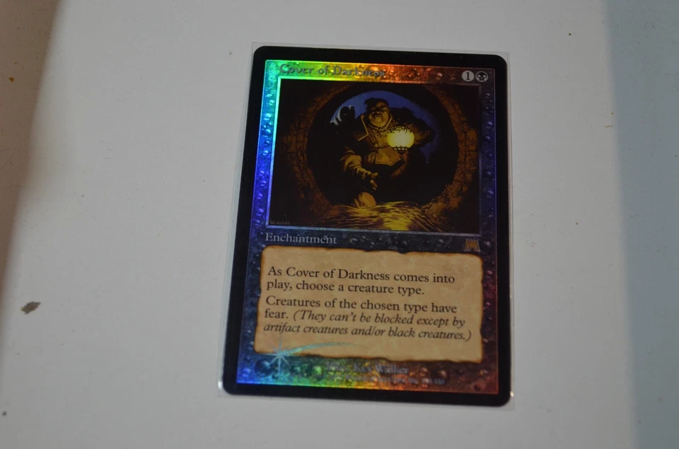 Cover of Darkness foil Onslaught Rare MAGIC MTG   - N/m Foil - Image 1 of 2