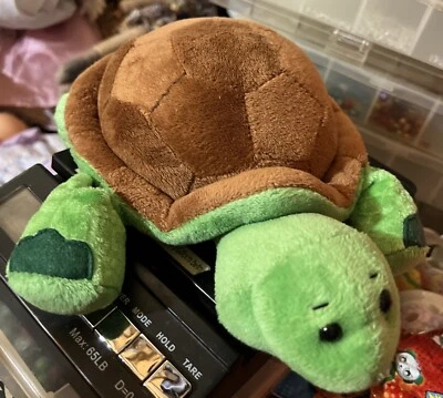 Ganz Webkinz Turtle Tortoise Plush Stuffed Animal Toy Green Brown - Image 1 of 4