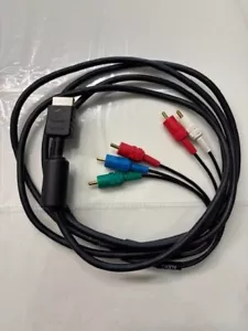 PS2 Sony Playstation 2 Component Cable OEM Gold Tip Tested and Working - Imagen 1 de 4