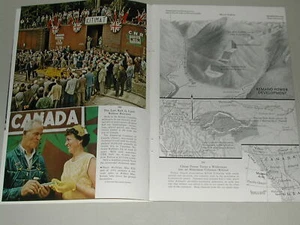 Artículo de revista KITIMAT 1956, Kitimat Columbia Británica, fundición de aluminio - Imagen 1 de 9