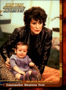 2000 Star Trek The Next Generation Profiles Non-Sport Card #70 Deanna Troi