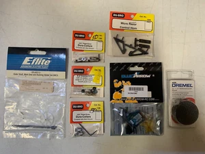 Du-Bro Dremel E-flite Blue Arrow RC Accessories (X7) Lot - Picture 1 of 9