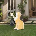 Cat Solar Light Cat Outdoor Garden Statue Gifts Cat Figurine
