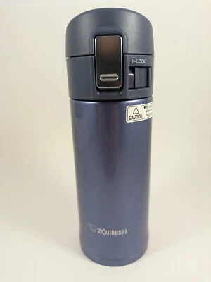 ZOJIRUSHI - SM-KHE36-AG - Botella de agua acero inoxidable - 300 ml - Azul - NUEVO Foto 1 de 4
