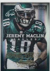 2013 Jeremy Maclin Absolute SPECTRUM FOIL Parallel /25 - #74 Eagles  - Picture 1 of 1