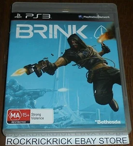 PLAYSTATION 3 GAME BRINK INCLUDES MANUAL - Foto 1 di 3