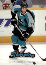 2006-07 Ultra Sharks Hockey Card #161 Joe Thornton