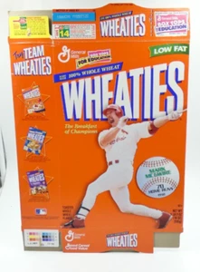 Mark McGwire Wheaties 1998 caja de cereales, 70 jonrones, aplanado, devoluciones fáciles - Imagen 1 de 4