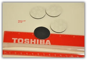 Anti-Rutsch Gummipads selbstklebend für Notebook und Desktop schneller USA Versand - Bild 1 von 1