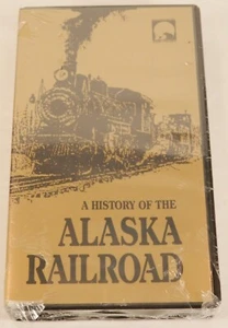 Una historia del ferrocarril de Alaska RARO VHS ¡Sellado de fábrica! ¡Hecho en Alaska! - Imagen 1 de 2
