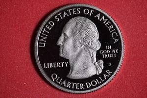 2009 S PROOF "U.S. VIRGIN ISLAND" WASHINGTON QUARTER #K52856 - Picture 1 of 2