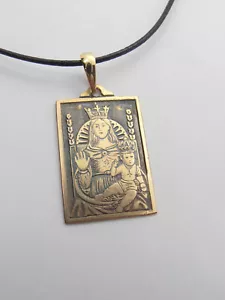 Medaglia Madonna dell'Aiuto di Busto Arsizio in Oro 750 (18 Kt) - Ciondolo - Imagen 1 de 7