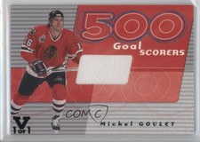 2001-02 ITG Be A Player Signature Series Vault Black 1/1 Michel Goulet HOF 0c3