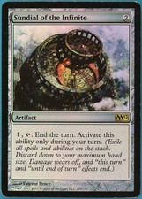 Sundial of the Infinite FOIL Magic 2012 / M12 PLD Rare CARD (121626) ABUGames
