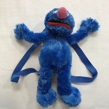 Sesame Street Grover Backpack Jim Henson Muppets Kids Size 