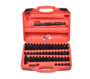51pc Custom Bushing Bearing Seal Driver Push Press Disc Tool Set 18-65mm - Picture 1 of 5