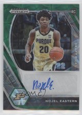 2021-22 Panini Prizm Draft Picks Choice Green /8 Nojel Eastern #DP-NES Auto