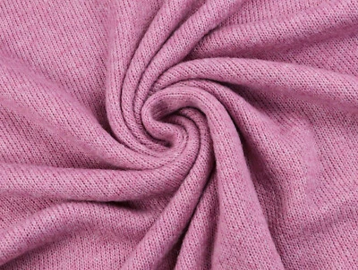 WOLLSTRICK Melange Stoff Strickstoff weich warm Pullover ALTPINK EUR 17,98/m - Bild 1 von 2