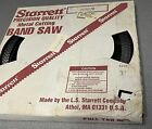 Starrett 3/4"x.032" 18T Wavy Premium Hardback Bandsaw Coil Stock 87', New, USA