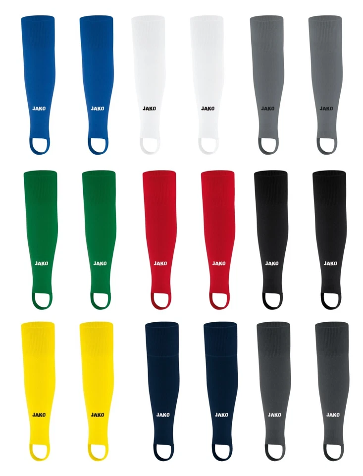 JAKO Stutzen mit Steg Stegstutzen Kinder Erwachsene verschiedene Modelle Fußball - Bild 1 von 1