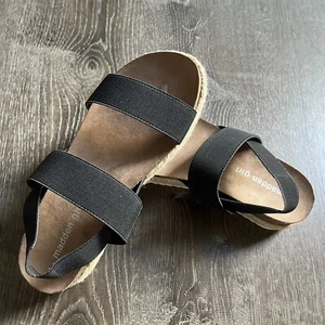 New Madden Girl Cassie Sandals womens 7M summer spring black shoes footwear - Picture 1 of 5