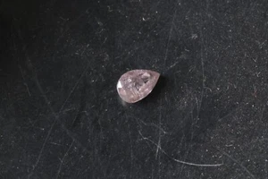 Diamante suelto corte rosa púrpura natural 0,38 quilates con forma de pera 5,46 mm DB74 - Imagen 1 de 10