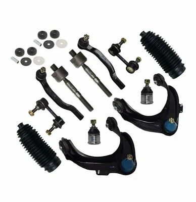 14 Pc Suspension Kit for Acura TL CL Control Arms Tie Rods Bellow Boots Sway Bar - Image 1 of 4