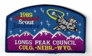 Boy Scout Longs Peak Council 1989 National Jamboree CSP