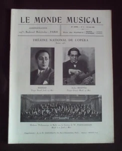Le monde musicale - N°4 Avril 1931 - Imagen 1 de 1