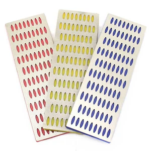 3Pcs 2"x6" Grit 240 600 1000 Kit Thin Flat Diamond Stone Sharpeners Fine Coarse - Picture 1 of 4