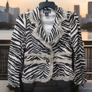 Berek Zebra Print Blazer - Picture 1 of 11